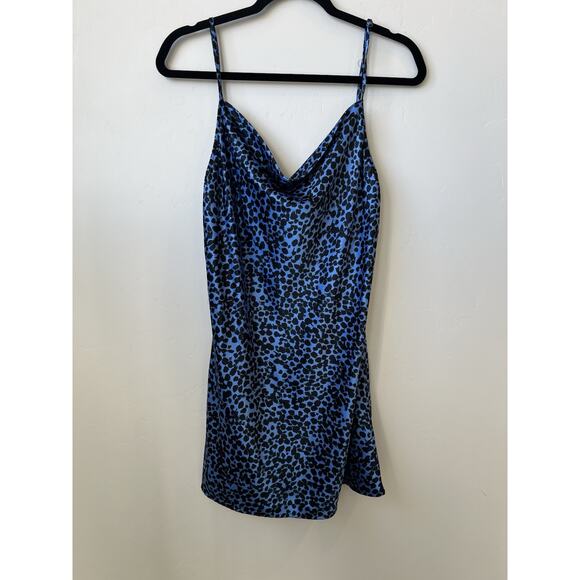 Flynn Skye Dresses & Skirts - Flynn Skye LYNN SLIP DRESS Evening Dress Size M, Y2K, 90’s MSRP $145 Cheetah